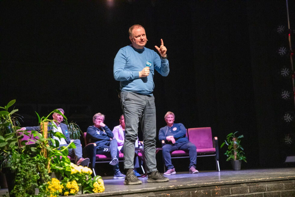 Roger Finjord fikk publikum til å forstå poengene gjennom en unik formidlingsevne.
 Foto: LYKT