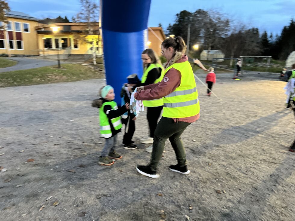 I mål ble det premie til alle.
 Foto: Lillian Lyngstad