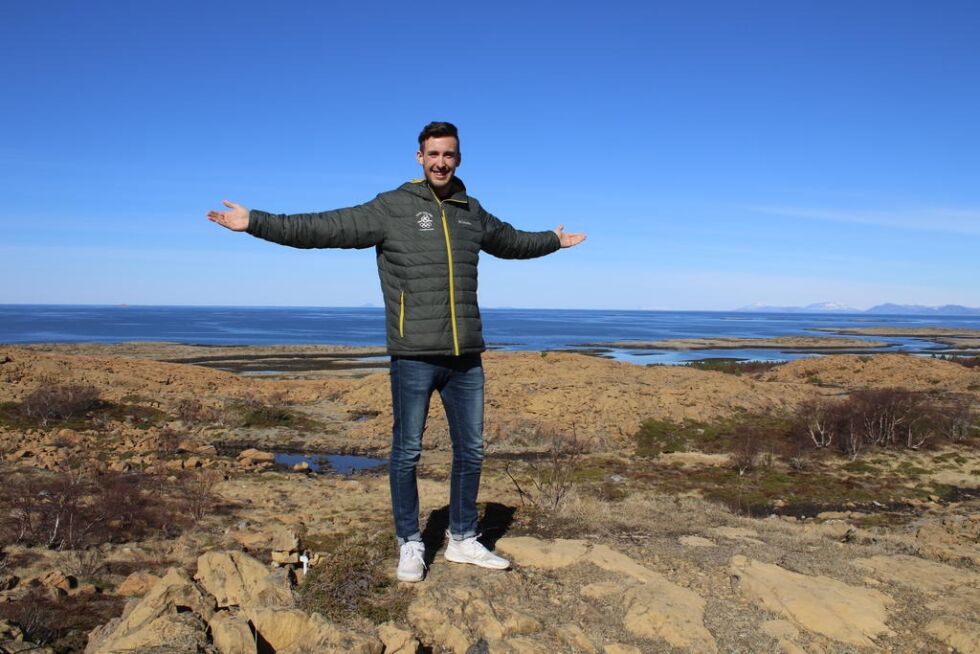 Westgård er fra Leka men går for Irland i skisporet. Det kan han gjøre siden hans mor er fra «The Emerald Isle».
 Arkivfoto