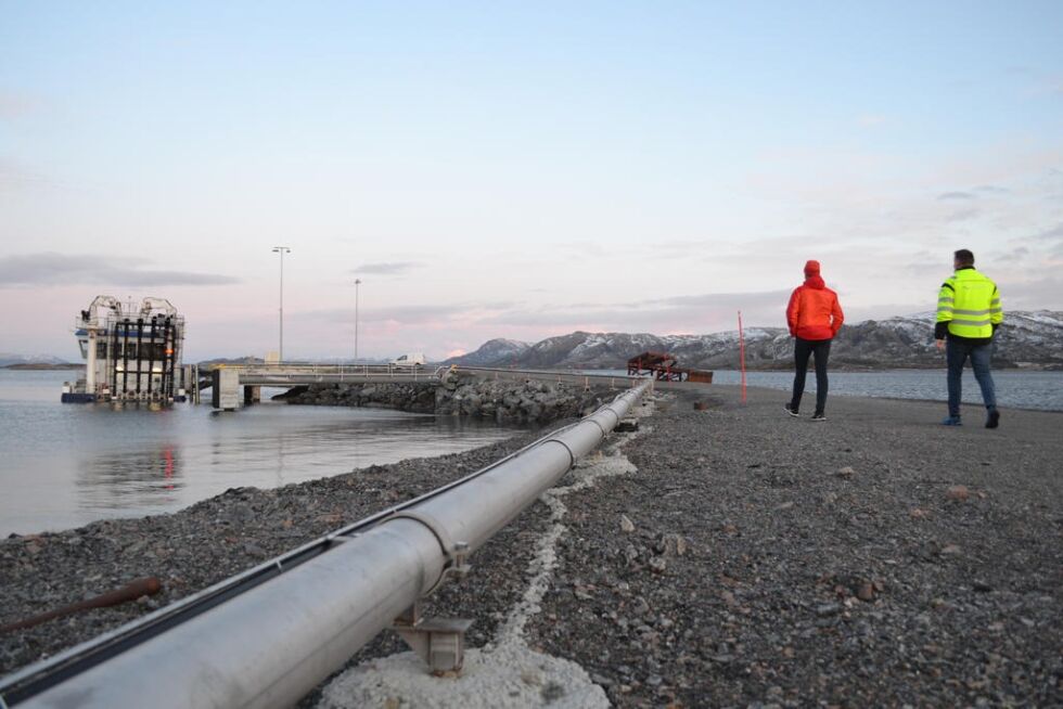 Håpet er at flere etter hvert vil benytte anlegget på Kråkøya.
 Foto: Fredrik Haugerøy