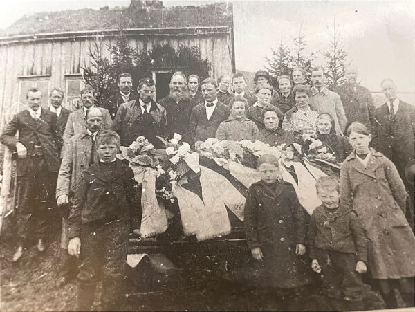 Begravelse i 1918