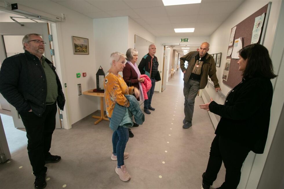 Soltoppen på Rørvik er en av kommunens tilbud om omsorgsboliger. Dette var ett av stedene eldrerådet besøkte på sin befaring.
 Foto: Nærøysund kommune