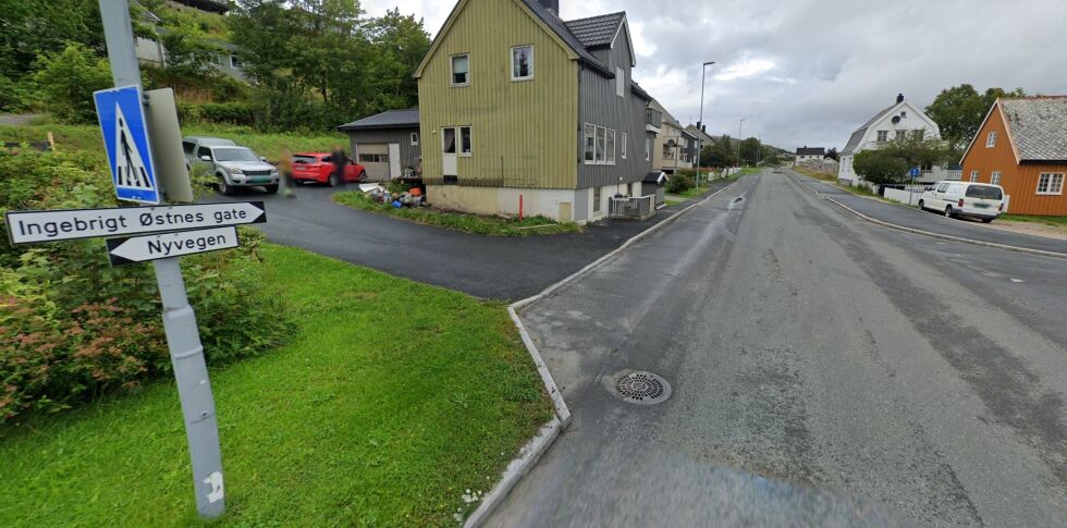 Det er ikke første gang at enkelte har trodd Ingebrigt Østnes gate er oppkalt etter en nazist og reagert der etter.
 Foto: Google Street