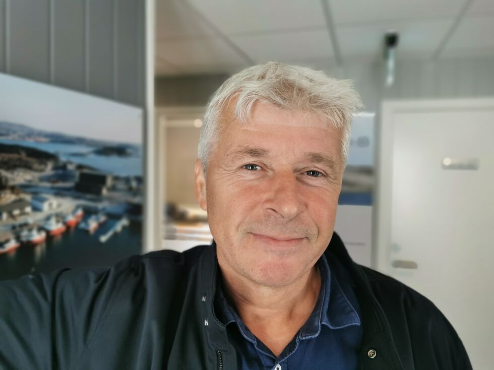 Brynjar Karlsen er daglig leder i Nærøysund Aquaservice.
 Foto: Andreas Øvergård