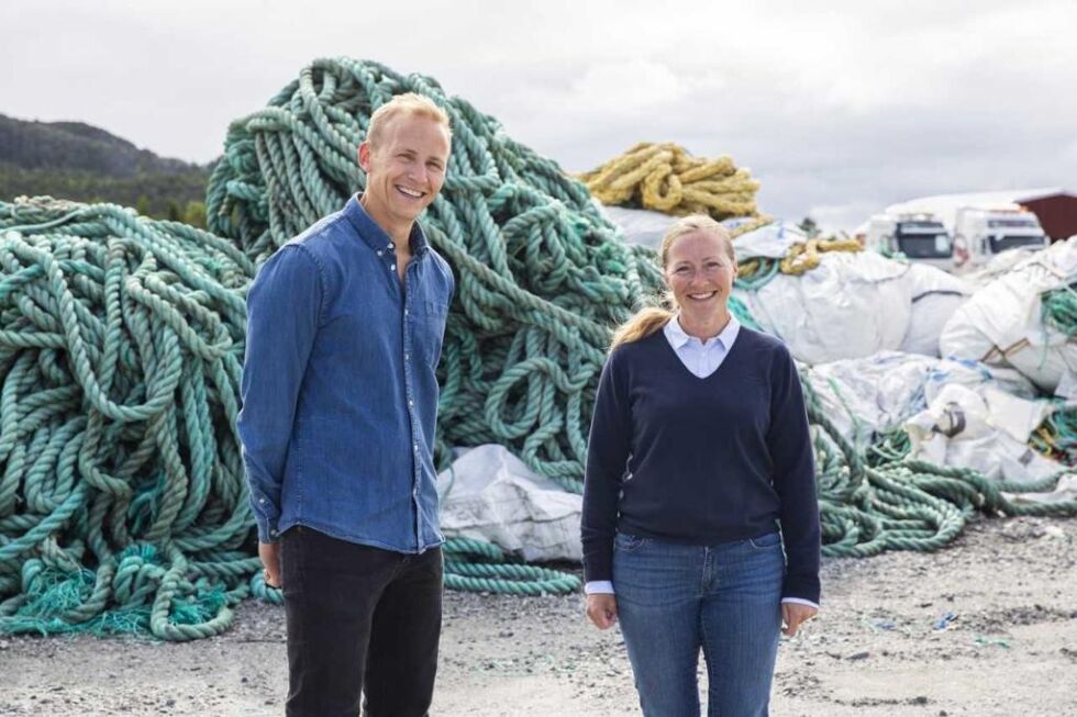 Tormod Steen og Trude Giskås er to av de nye ansiktene ved Oceanize.
 Foto: LYKT foto & film
