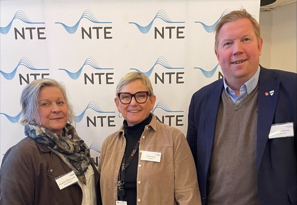 Eli Arnstad, ordfører i Stjørdal, Amund Hellesø, ordfører i Nærøysund og Elisabeth Bjørhusdal, ordfører i Namsskogan.
 Foto: Privat