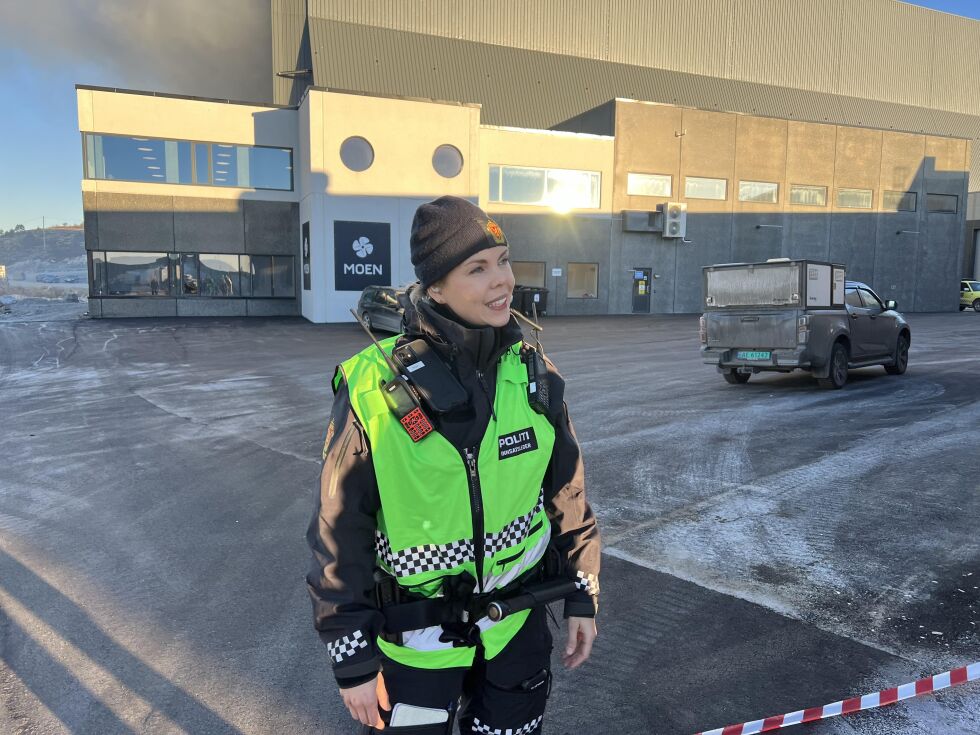 Anja Lysfjord, Politiet
 Foto: Knut Sandersen