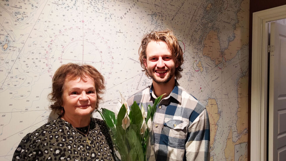 Julie Tveråmo har vært daglig leder av Kjella Samvirkelag i 21 år, nå har hun overlatt ansvaret til Lars Berg-Hansen.
 Foto: Privat.