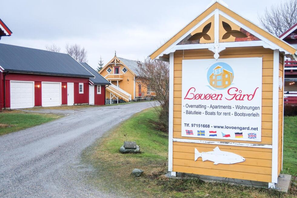 Løvøen Gård AS på Lauvøya ble registrert i Brønnøysundregistrene i januar.
