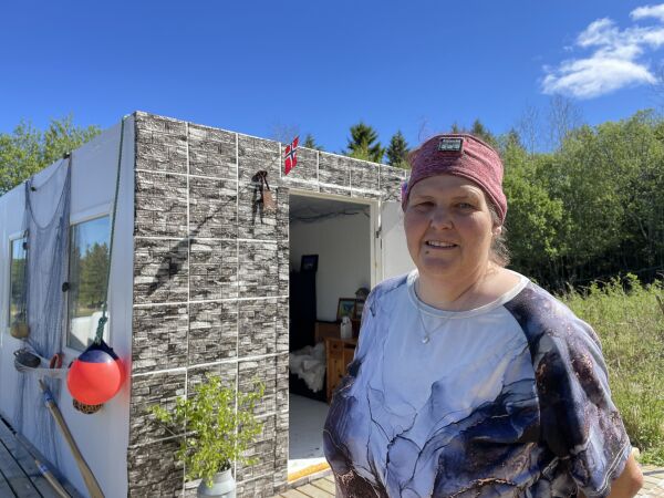 Christina åpner unik gårdsbutikk på Finnsetmoen gård