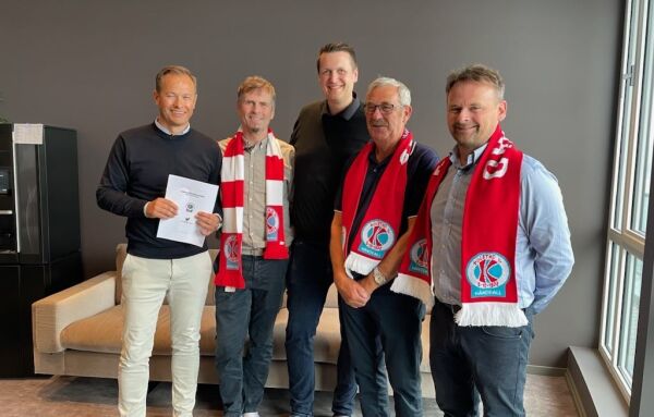 Sinkaberg blir generalpartner til Kolstad Håndball