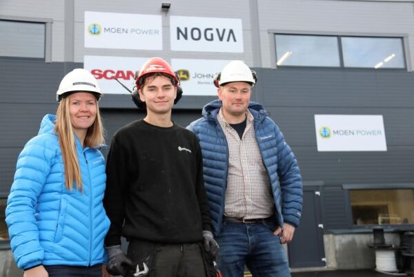 Viser fram ny verkstedhall