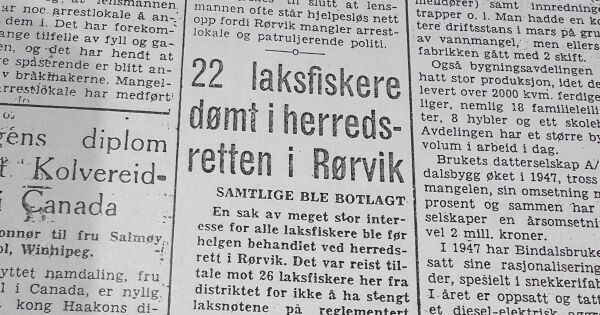 25 fiskere fra ytterdistriktet på tiltalebenken