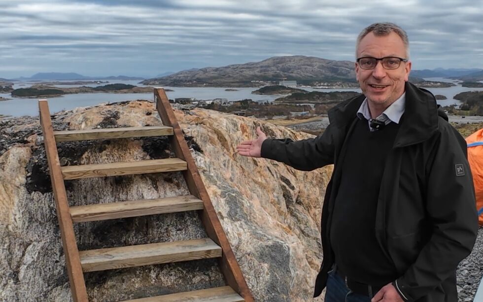 Terje Settenøy er imponert over innbyggernes kreativitet i forbindelse med årets TV-aksjon, men han kunne ha ønsket seg mange flere bøssebærere.
 Foto: Frank Jenssen