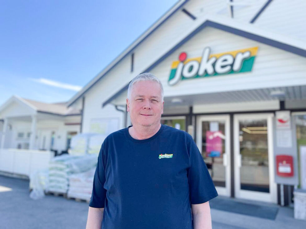 Håvard Skeie har drevet Joker Foldereid i snart 40 år nå.
 Foto: Hild Dagslott