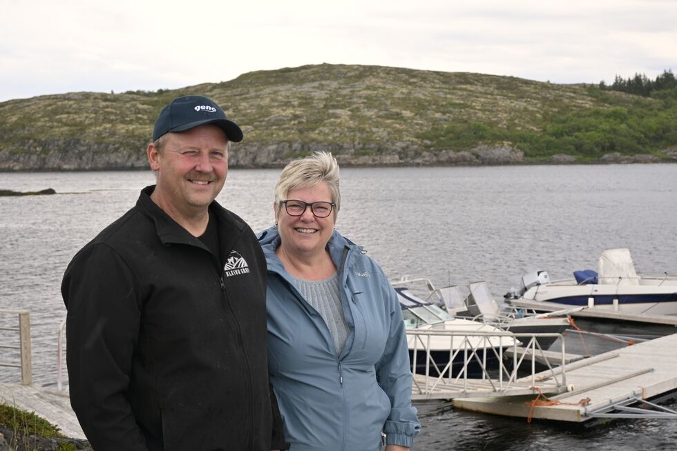 Brian og Hilde Pelle.
 Foto: Renate Rosenvinge