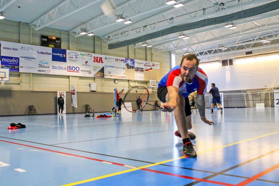 Runar Brækkan Måøy og de andre spillerne fra ytterdistriktet ser frem mot en spennede badmintonhelg i Grong.
 Arkivfoto