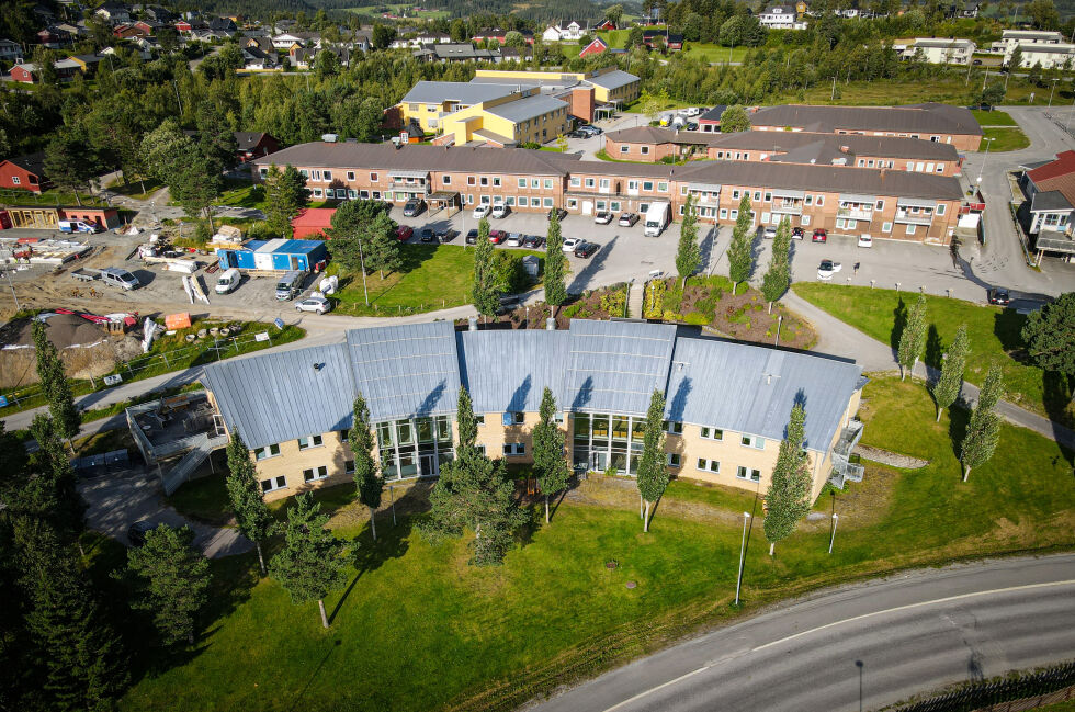 Friskhus-bygget på Kolvereid.
 Foto: Knut Sandersen/arkiv