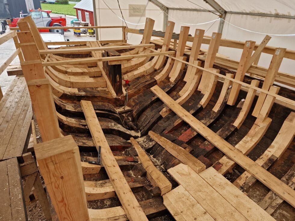 Som fugl Føniks gjenoppstår Havbris steg for steg.
 Foto: Frank Jenssen
