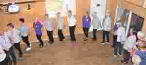 De eldres kulturmønstring åpnet med seniordans på mølla