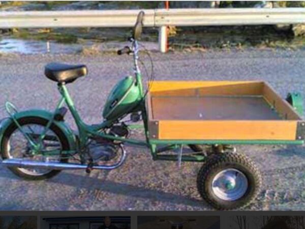 Jakter på en gammel Tempo moped