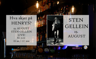 STEN GELLEIN / LIVE PÅ HENRYS