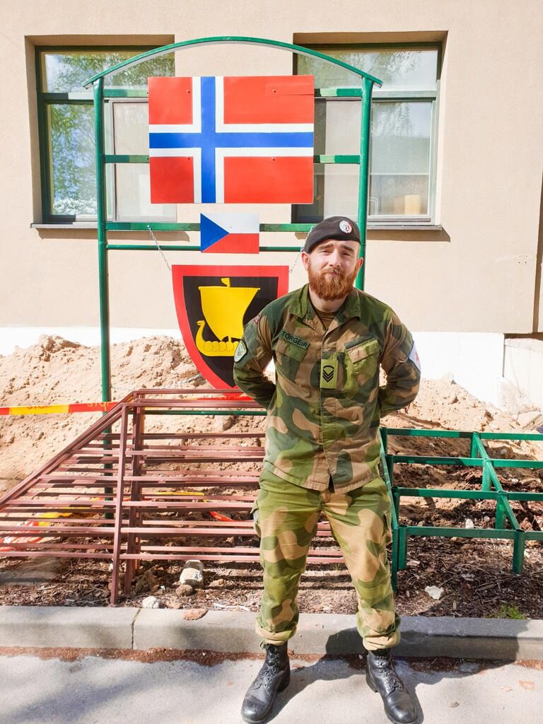 Torgeir  Lauten befinner seg nå i Litauen.