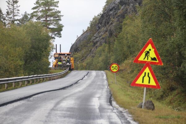 Endelig ble det asfalt