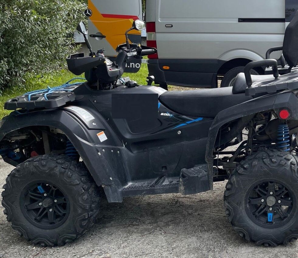 Fire ATV-førere fikk beskjed av politiet om å ikke bedrive «tullkjøring» i tettbygd strøk.
 Foto: Illustrasjonsfoto, Statens vegvesen