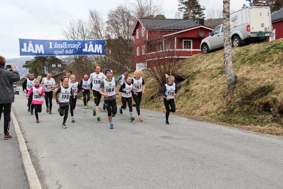 Da startskuddet for Terråkmila gikk i fjor, stilte 18 deltakere i konkurranseklassen.