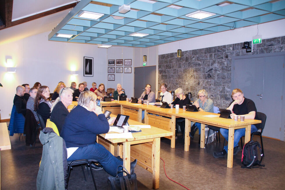 Bindal kommunestyre har årets siste møte.
 Foto: Hild Dagslott