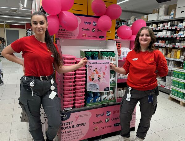Nå farges butikkene rosa