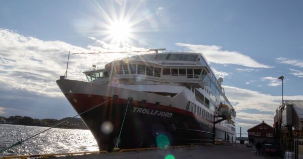 Rørvik er eneste stoppested i Trøndelag