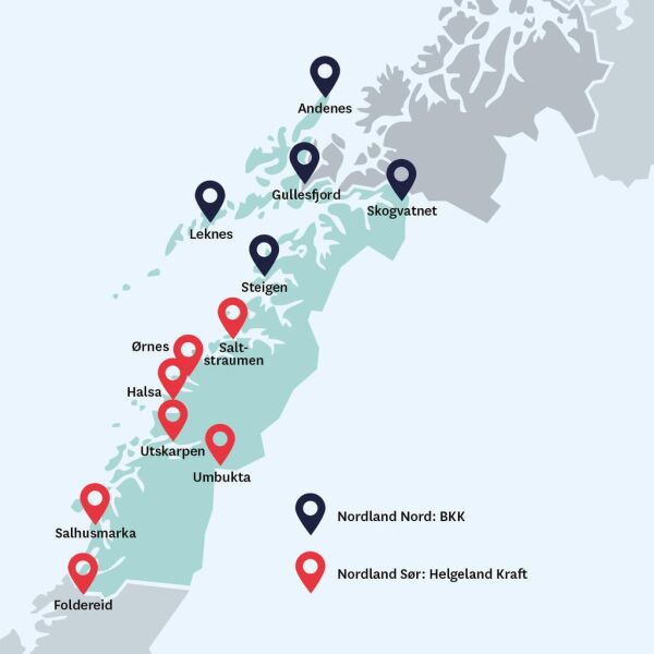 Nå kommer det hurtigladernettet til Foldereid