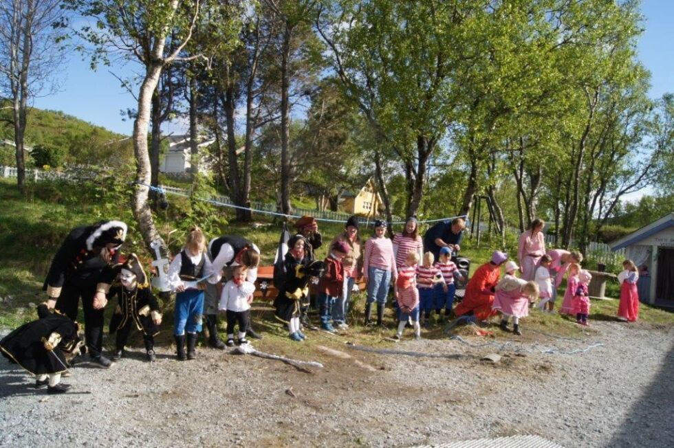 Aktørene mottok velfortjent applaus.