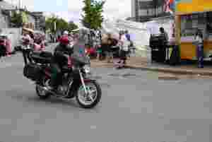 Spektakulært motorshow i sentrum
