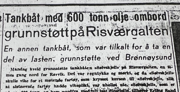 To båter fra samme rederi grunnstøtte med to dagers mellomrom