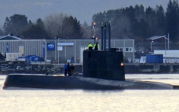 Sjeldent besøk i Nærøysundet