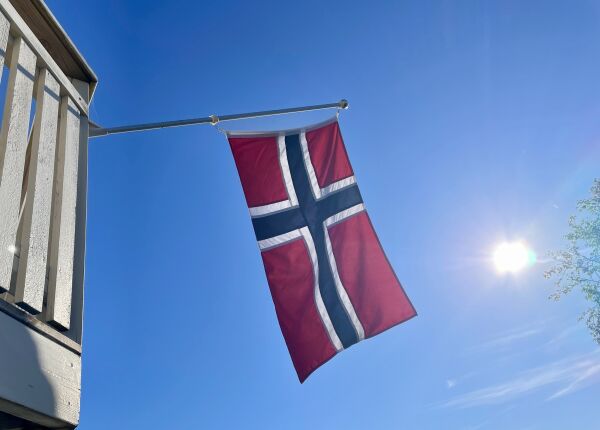 En strålende dag - men litt krangling må det da være