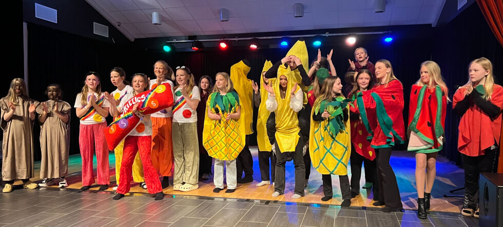 Det var lagt ned et stort arbeid i kostymer.
 Foto: Lillian Lyngstad