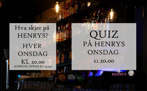 SOMMERQUIZ på HENRYS