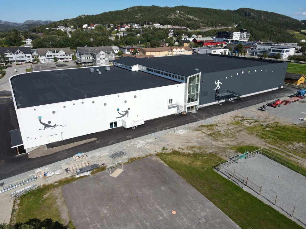 Bassenget i Nærøysund Arena kan benyttes til alle stevner utenom internasjonale stevner og Norgesmesterskap.
 Foto: Arkiv