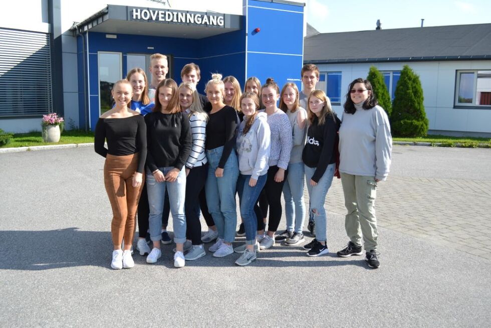 Denne gjengen fra Ytre Namdal videregående skole drar neste uke til den tyske byen Traben-Trarbach på utveksling.