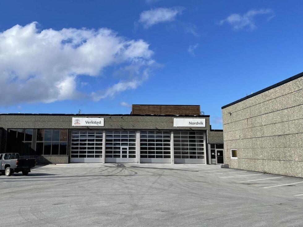 Nordvik etablerer Toyota verksted.
 Foto: Nordvik Gruppen AS.