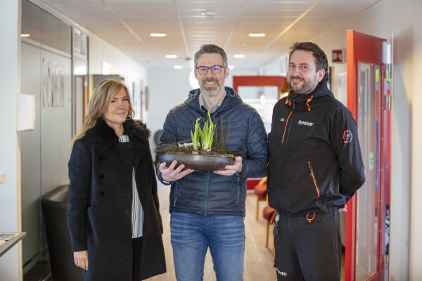 Eirik Ulsund hedret med næringslivets månedlige ildsjelpris