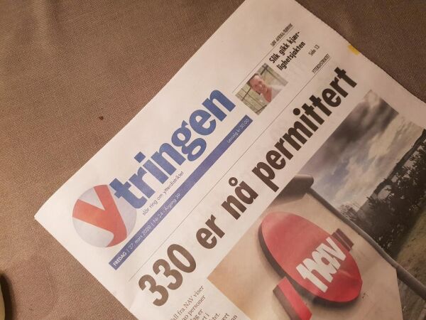 Ytringen blir ukeavis