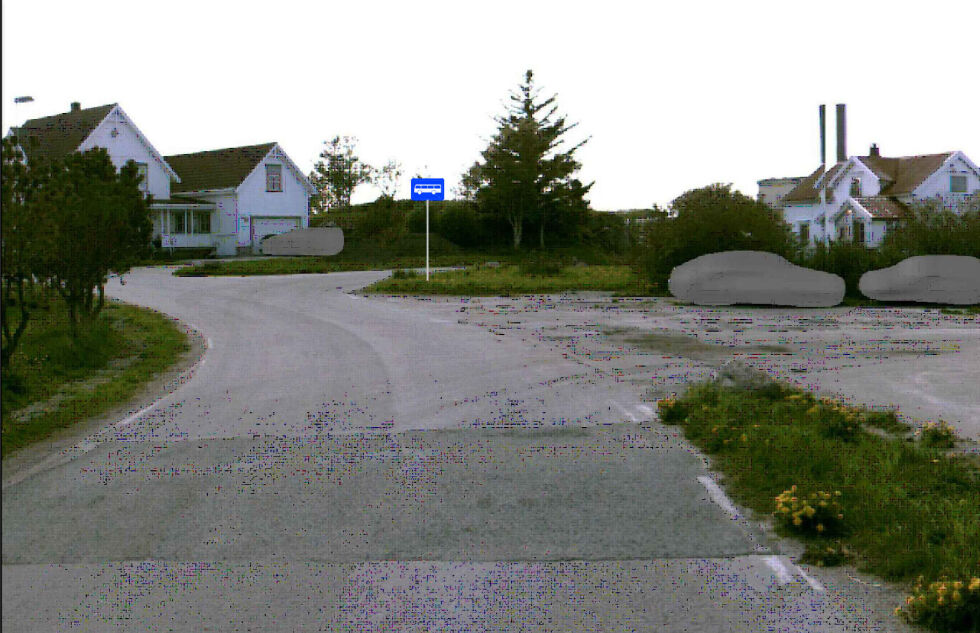 Her på Abelvær vil det nå blir skiltet for busstopp.
 Foto: Illustrasjonsbilde