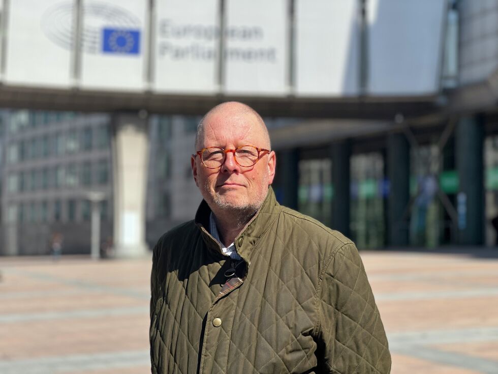 – Det er svært viktig at norske myndigheter nå jobber tett med EU for å unngå ekstra beskyttelsestoll i tillegg til det som nå kommer fra USA, sier direktør for internasjonal avdeling, Trond Davidsen i Sjømat Norge.
 Foto: Ø.Haram/Sjømat Norge