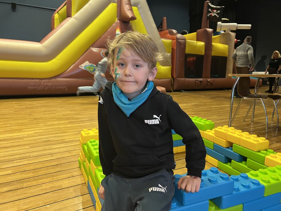 Iben Andre Hansen koste seg på Norveg i ferien.
 Foto: Lillian Lyngstad