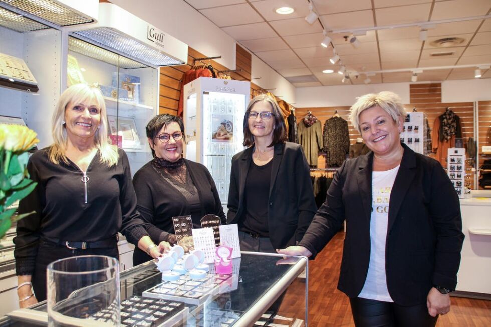 Torsdag kunne disse damene ønske velkommen inn i nye Soria Moria: Linda Lehn, Inger Buvik, Anne Holthe og Bente Hestø.